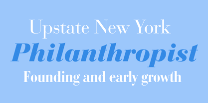 Bauer Bodoni Font Poster 2